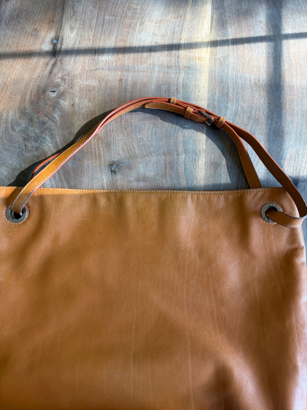 Dooney & Bourke vintage leather tote xtra Large shoulder bag purse 👜 - Picture 7 of 14